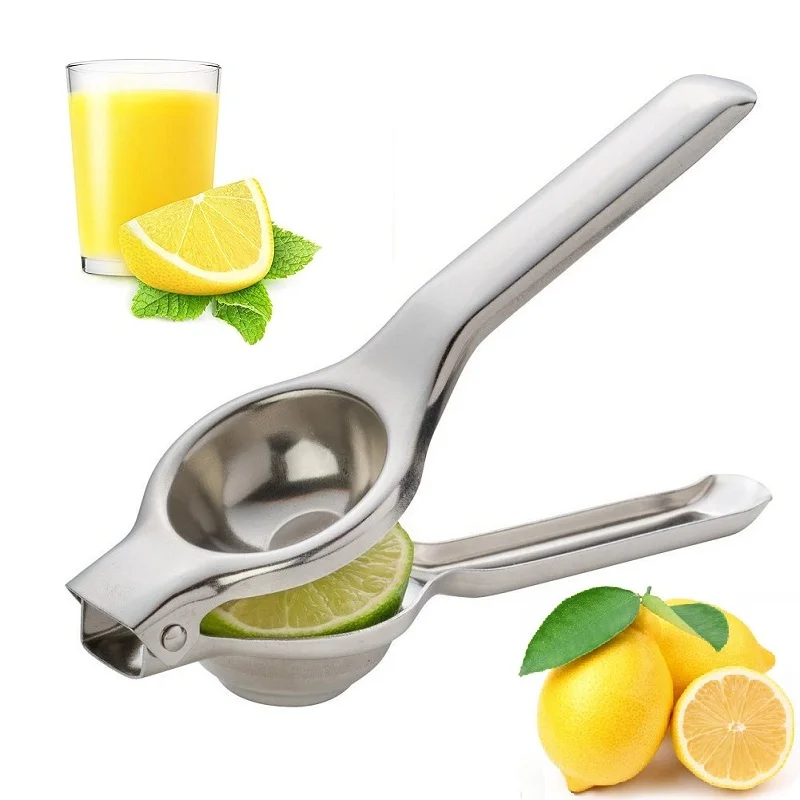 Espremedor De Frutas Cítricas Em Aço Inoxidável, Utensílio De Cozinha, Acessório(1 Unidade)