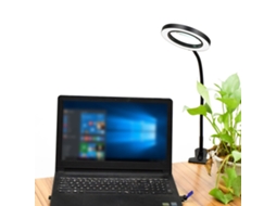 2026 luz de Leitura Led Clip on Ajustável em Cor e Brilho para Escritório, Trabalho e Estudo Sem Lupa