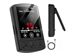 Reprodutor De Mp3 , Compatível Com Bluetooth 5.2, Alto-falantes Hifi (8 Gb) Panoona