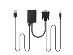 Conversor De Cabeamento (conversão Vgaáudio Para Hdmi, 1080p)