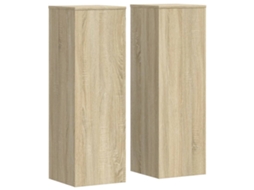 Plant Stand, Plant Stands Vidaxl Marrom Madeira Processada (33 X 33 X 100 Cm)