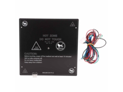 Placa De Alumínio Com Revestimento Dourado Para Cama Quente De Impressora 3d Anet 24v Plataforma Aquecida