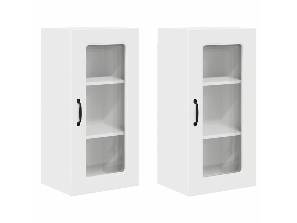 Conjunto de Armários de Cozinha MAISON EXCLUSIVE Branco 40x31x80 cm