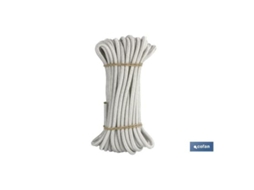 Madeja cuerda elástica 10mm 10m blanco