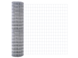 Conjunto 1 Cerca Euro Vidaxl Prateado Ferro (1,4 X 10 M)