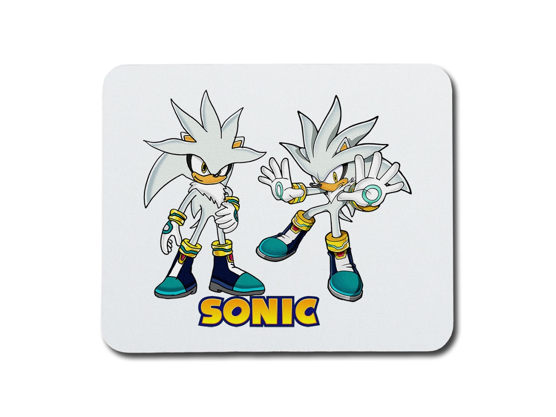 Mousepad Sonic Silver