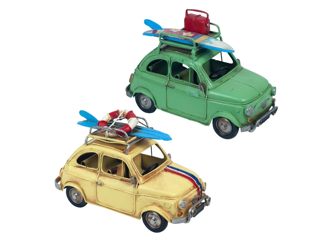 Carro Miniature BY SIGRIS Metal Vintage 13X10X20Cm