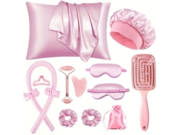 Conjunto de 13 Peças para Penteados Femininos, Modelador de Cachos Sem Calor AQUAFORGE