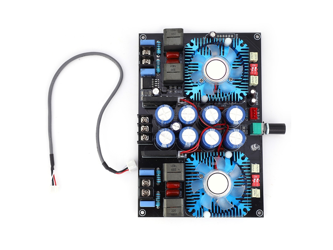 Amplificador de Áudio Tda8954th 2x420w 24v com Cooler