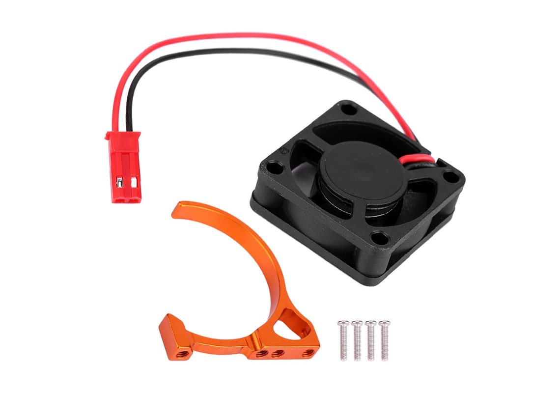 Radiador com Cooler 5v Motor 25x25/30x30mm para Rc 1:10