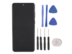 Montagem de Tela Lcd EOOCOO para Samsung Galaxy S20 Plus com Impressão Digital e Ferramentas