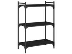 Bookcase, Bookcases Vidaxl Preto Madeira Processada (n/a)