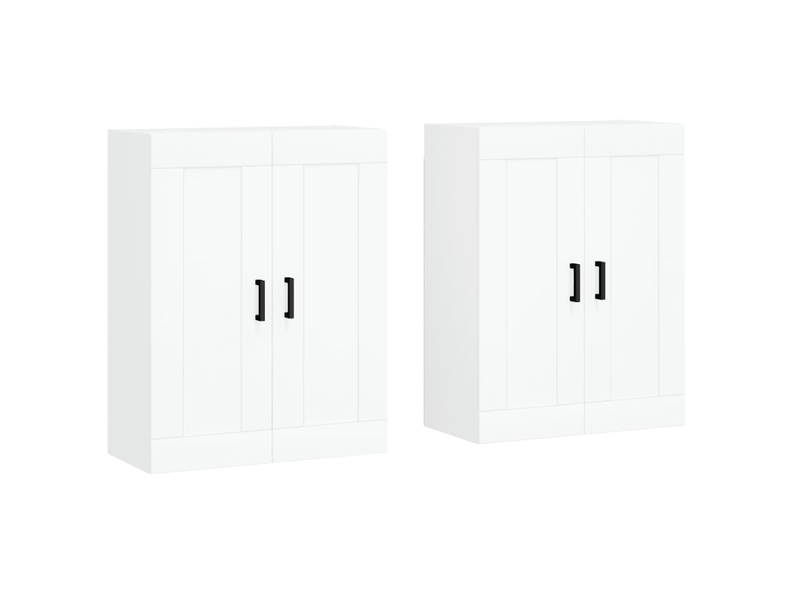 Móveis de Parede 2 Pcs Derivados de Madeira Branco MAISON EXCLUSIVE