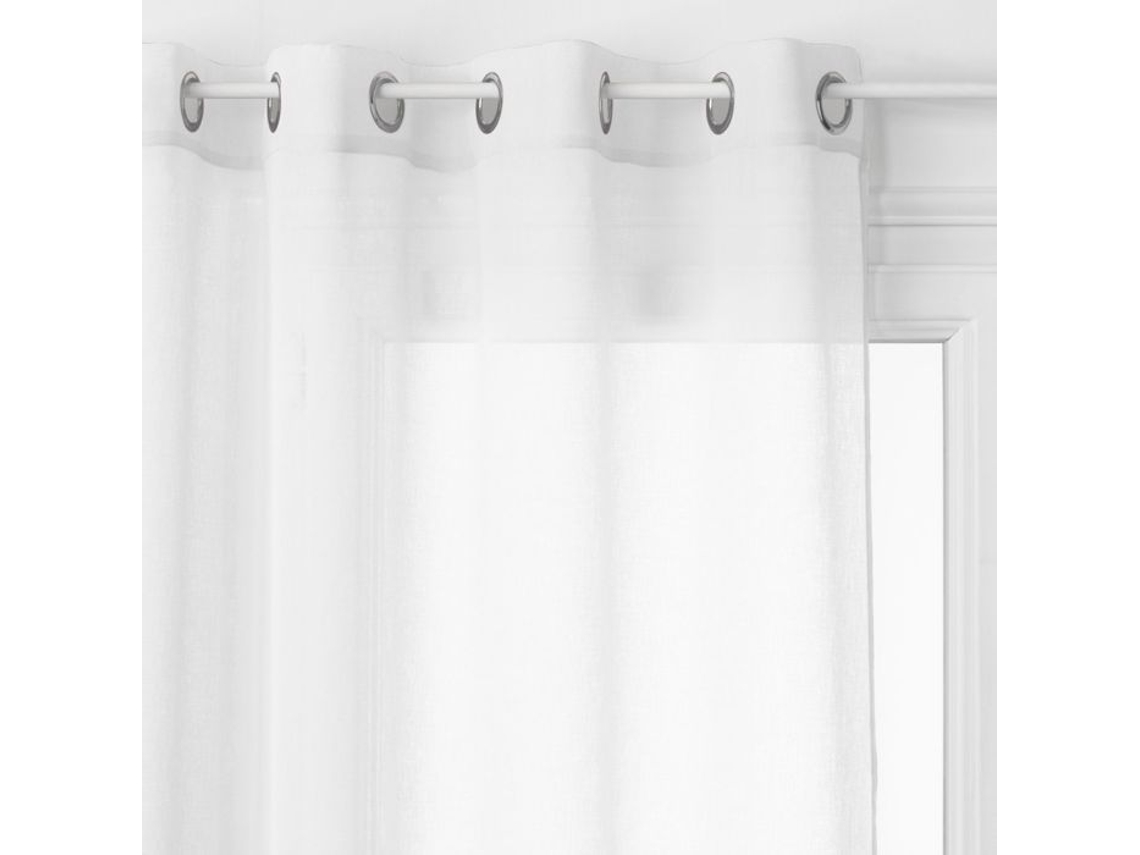 Atmosphera - Voil Georgette - 140 X 240 Cm - Branco