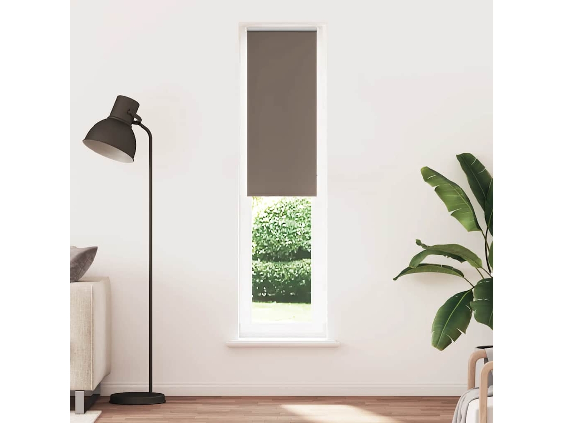 Vidaxl Persiana De Enrolar 45x230 Cm Largura Tecido 40,7 Cm Poliéster