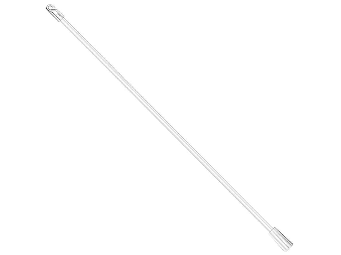 Rebe varilla Transparente para Abrir Cortinas Y Persianas Hecha de Pp Resistente Y Duradera 56,00x1,50x1,50cm Transparente