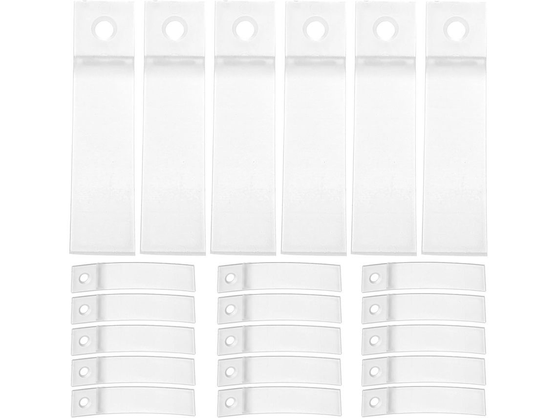 Iplusmile 100 Peças De Limitadores Gaveta Plástico Para Cômoda, Guias De Gaveta Antiderrapantes Em Material Abs