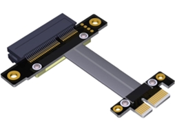 Adaptador Extensor Pcie 4 Para 1, Extensão De 180/90 Graus,