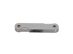 Calibre De Paso De Rosca Métrico Y Pulgada Hoja Integral Herramienta De Medida Hardware R0.3‑1.5mm