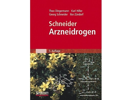 Livro Schneider Arzneidrogen German Edition de Theo Dingermann, Karl Hiller et al. (Alemão)