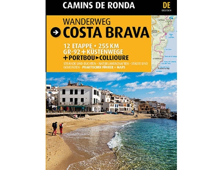 Livro Wanderweg Costa Brava de Varios Autores