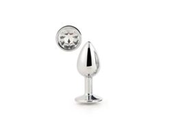 Plug Anal DREAM TOYS Gleaming Love (Prateado - Ø 2,7 cm)