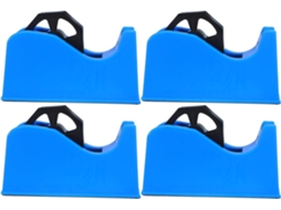 Dispensador De Fita Adesiva Mesa Com 4 Peças Cortador Washi, Suporte Para Rolo Recarregável Com Tubos De 1e 3