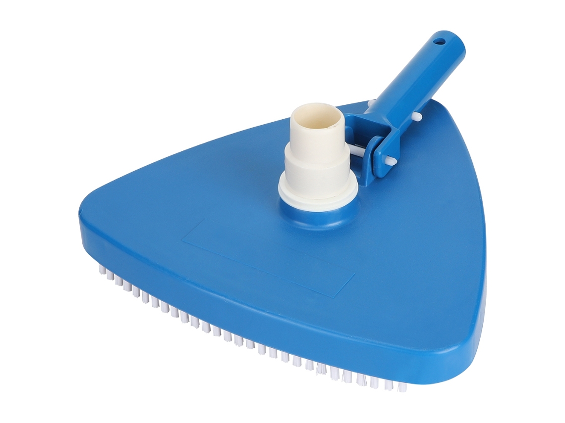 PRIMEROX cabeça de Vácuo Triangular com Pincel para Limpeza de Piscina Portátil (S)