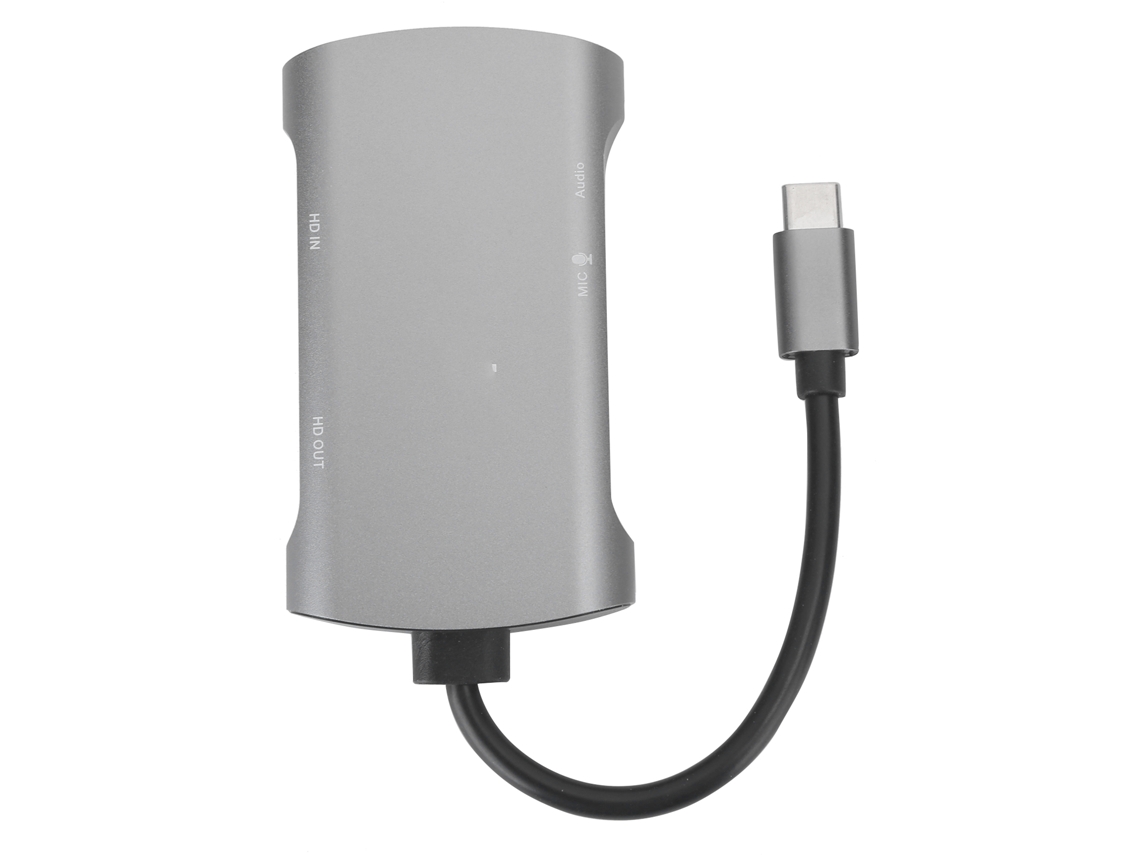 Placa De Captura (hdmi 4k Para Type-c Transmissão Ao Vivo De Jogos Hd 1080p)