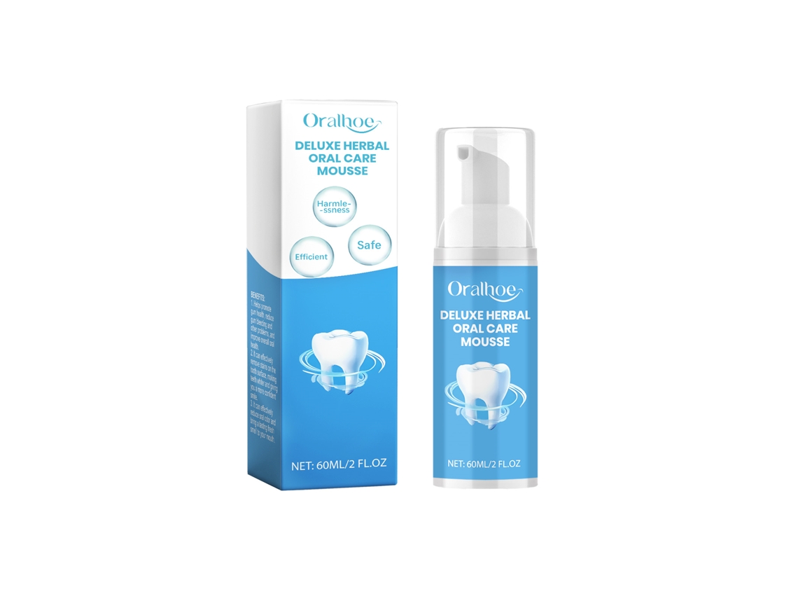 Mousse Clareadora Dental Eficaz Limpeza Oral
