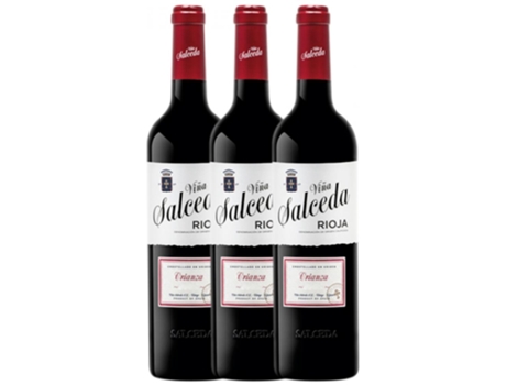 Viña Salceda Rioja Crianza 1,5 L (Caixa de 3 unidades)