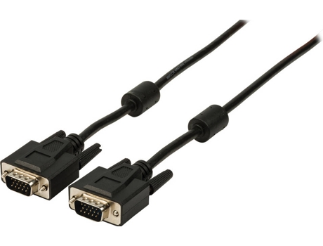 Cabo de Vídeo VALUELINE (VGA - 30 m - Preto)