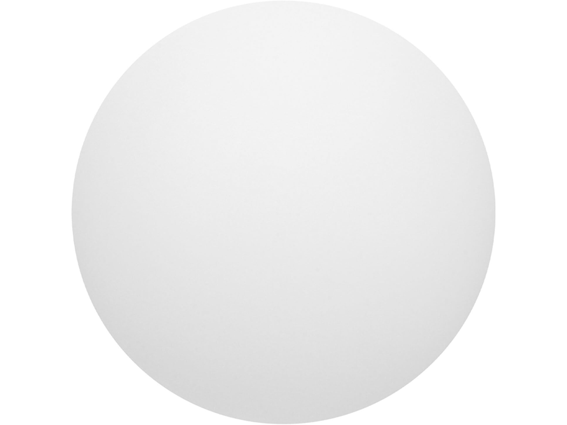 Esfera de Vidro Fosco Branco Leitoso, 200 Mm de Diâmetro, Abertura de 65 Mm, Substituição para SFUSHOS