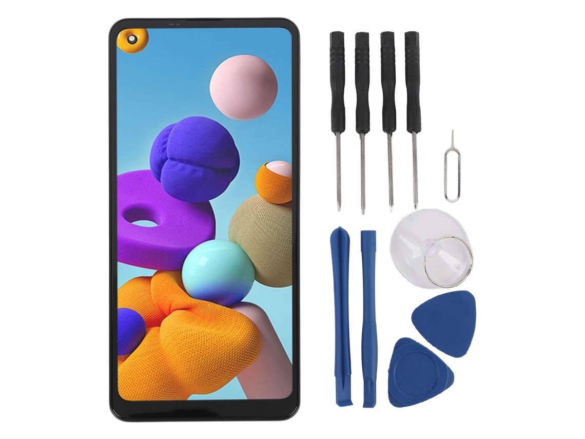 Aetheria tela de Reposição com Moldura e Kit de Reparo Lcd 6,5 Polegadas para Galaxy A21s Sm A217