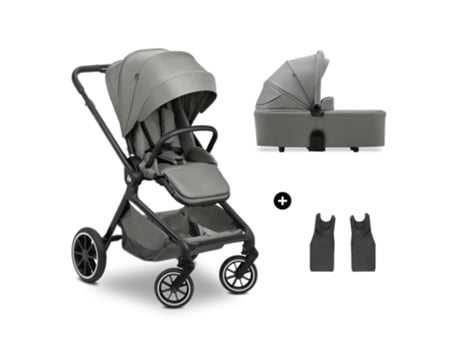 Carrinho De Bebê Hauck Move N Care Set Cinza Escuro Duo
