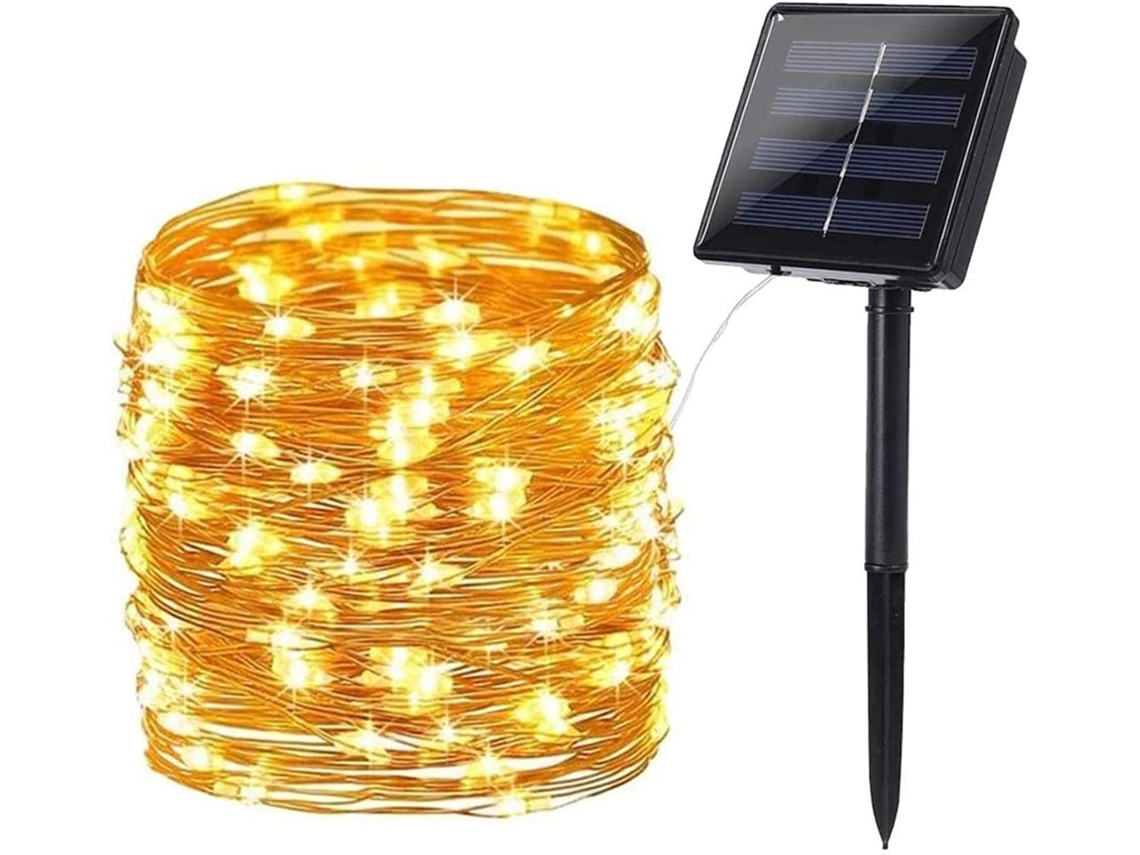 Kit com 1 lanterna solar suspensa AQUAFORGE, à prova d'água, iluminação Led
