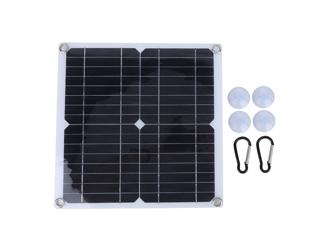 Painel Solar Monocristalino 15w Laxiscreed Resistente À Água, Leve E Ideal Para Atividades Ao Ar Livre