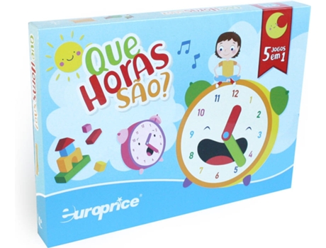 Jogo Educativo  Que Horas São? (Idade Mínima: 3 anos)