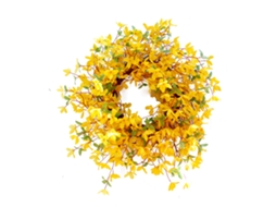 Guirlanda Jasmim Primavera Grande Densa Porta Parede Flor Forsythia