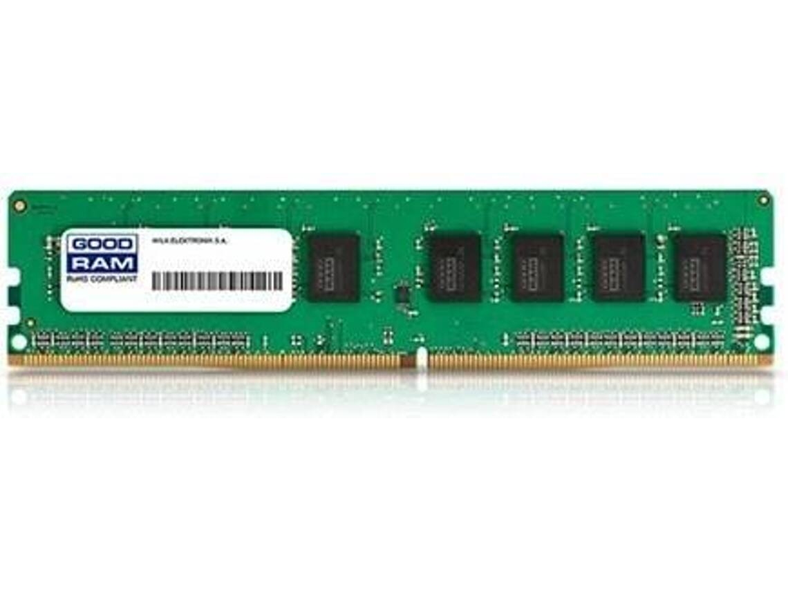 Memória RAM DDR4 GOOD RAM GR2666D464L19/16G (1 x 16 GB - 2666 MHz - CL 19 - Verde)