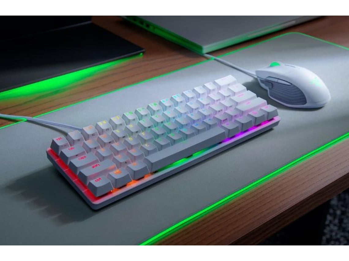 Teclado Gaming RAZER Huntsman Mini (Ótico - Inglês - Branco)