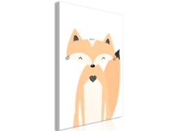 Quadro ARTGEIST Happy Fox (1 Part) Vertical (20x30)