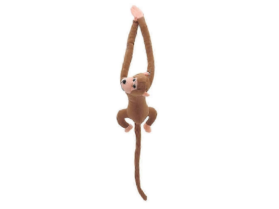 Boneco De Pelúcia Macaco De Braços Longos Decoração Pendurada Presente Infantil 25-26cm