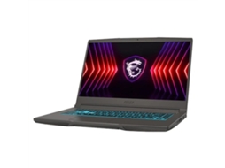 Laptop MSI Thin A15-040XES (16 GB RAM - 512 GB SSD - 15,6" - Tomada EU - Qwerty espanhol - AMD Ryzen 7 - Nvidia Geforce RTX 4050)