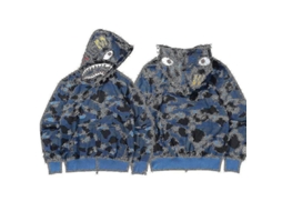 2026 sudadera com Capuz Camuflagem para Menino Jaqueta Solta Fecho de Zíper Poliéster Casual