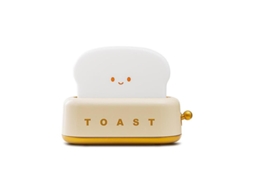 Luz de Noite Nova Line, de pão criativa, USB, com dimmer, luz quente 3000k, bateria 800mAh | S/MARCA