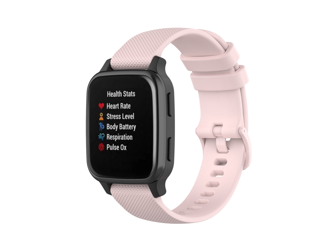 Bracelete Para Garmin Forerunner158/55 (20mm) Rosa Cuich