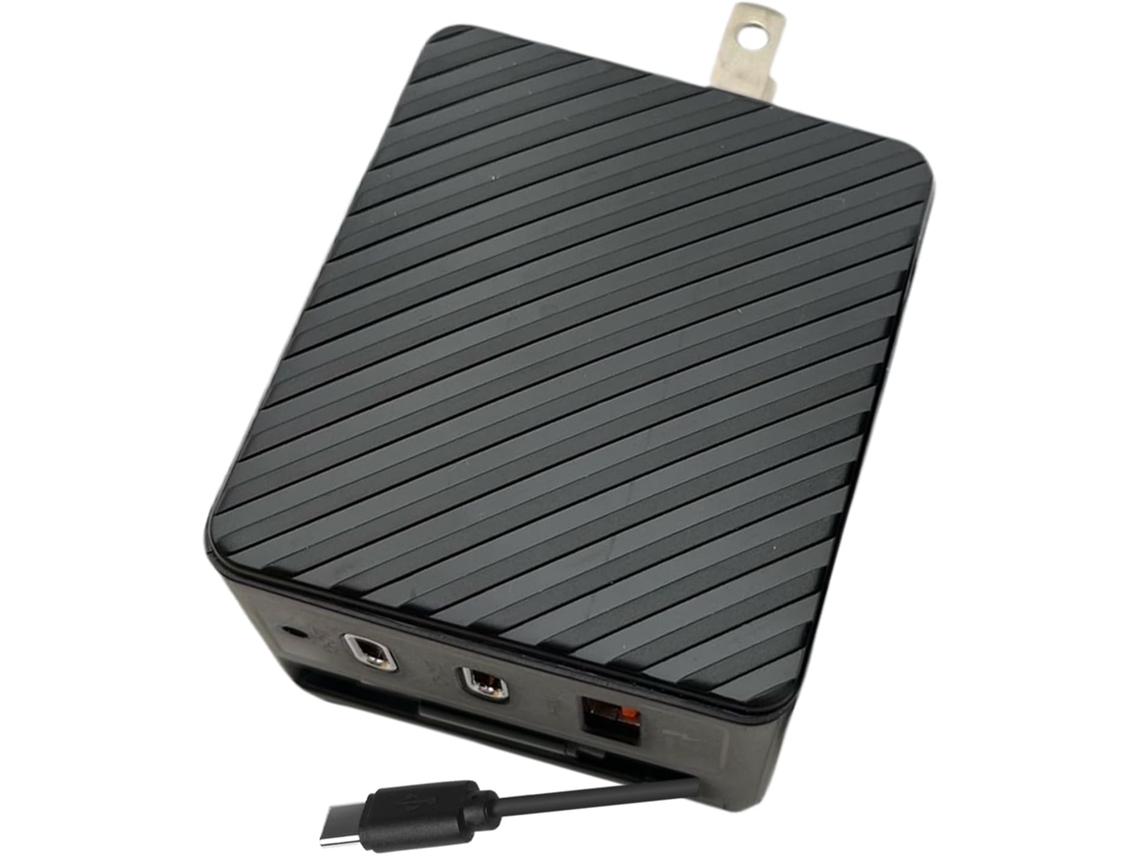 Bloco De Carregamento Usb Tipo C Com Várias Portas