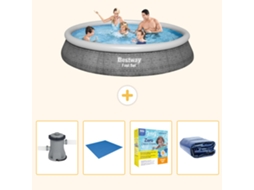 Bestway Piscina Bestway Fast Set Redonda - 396x84 Cm - 5-peças S245