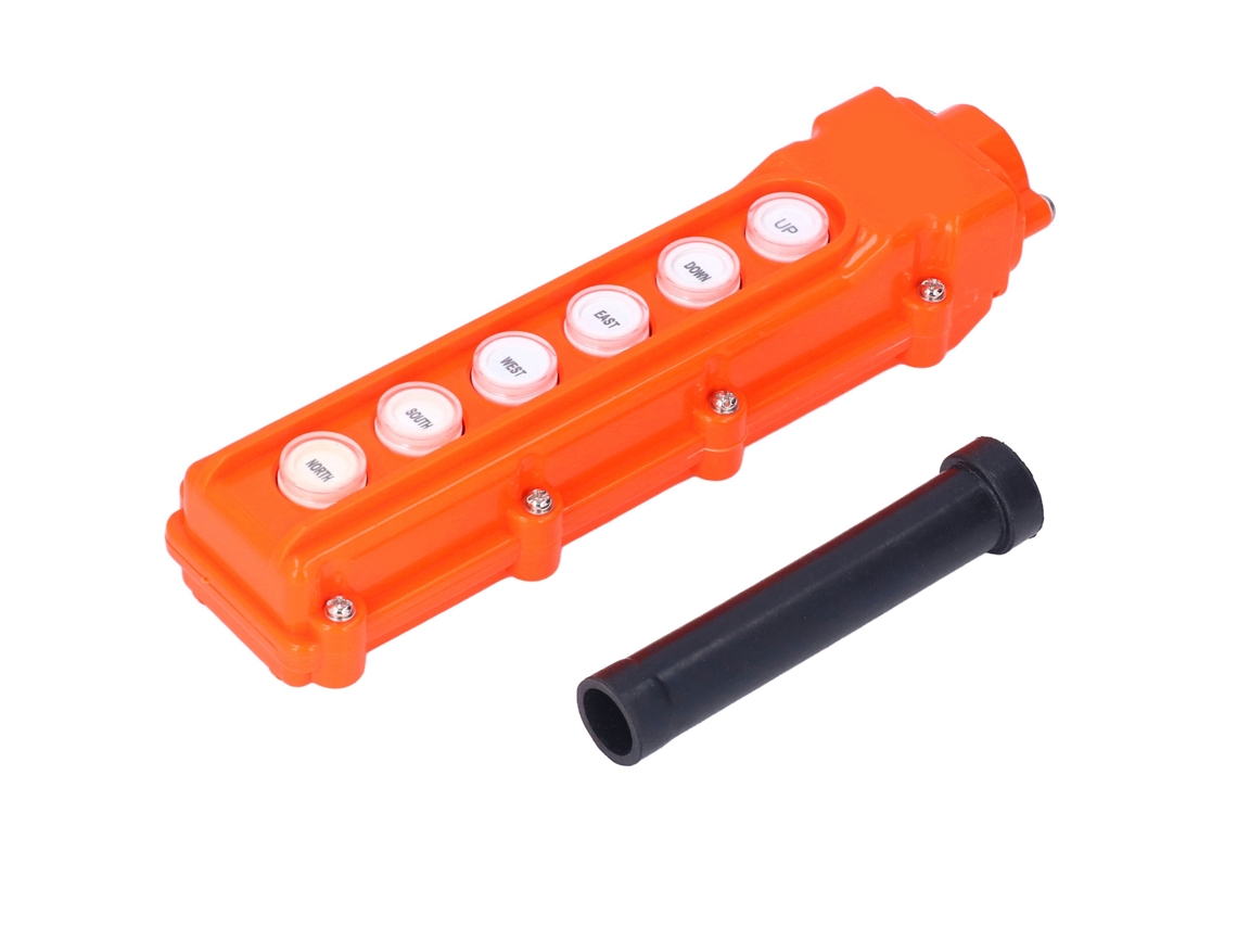 Caixa De Controle De Pendente Para Guindaste Com Botão Impermeável Sunflare (220v/500v)